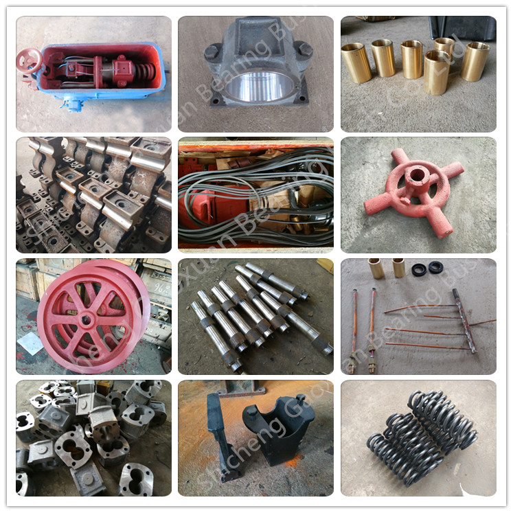 shaking table wearing parts